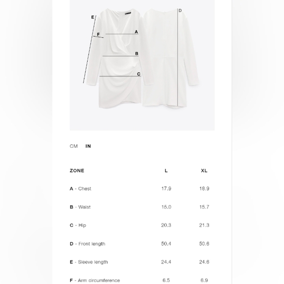 Zara ZW Collection Wool Tube Dress - Picture 7 of 7